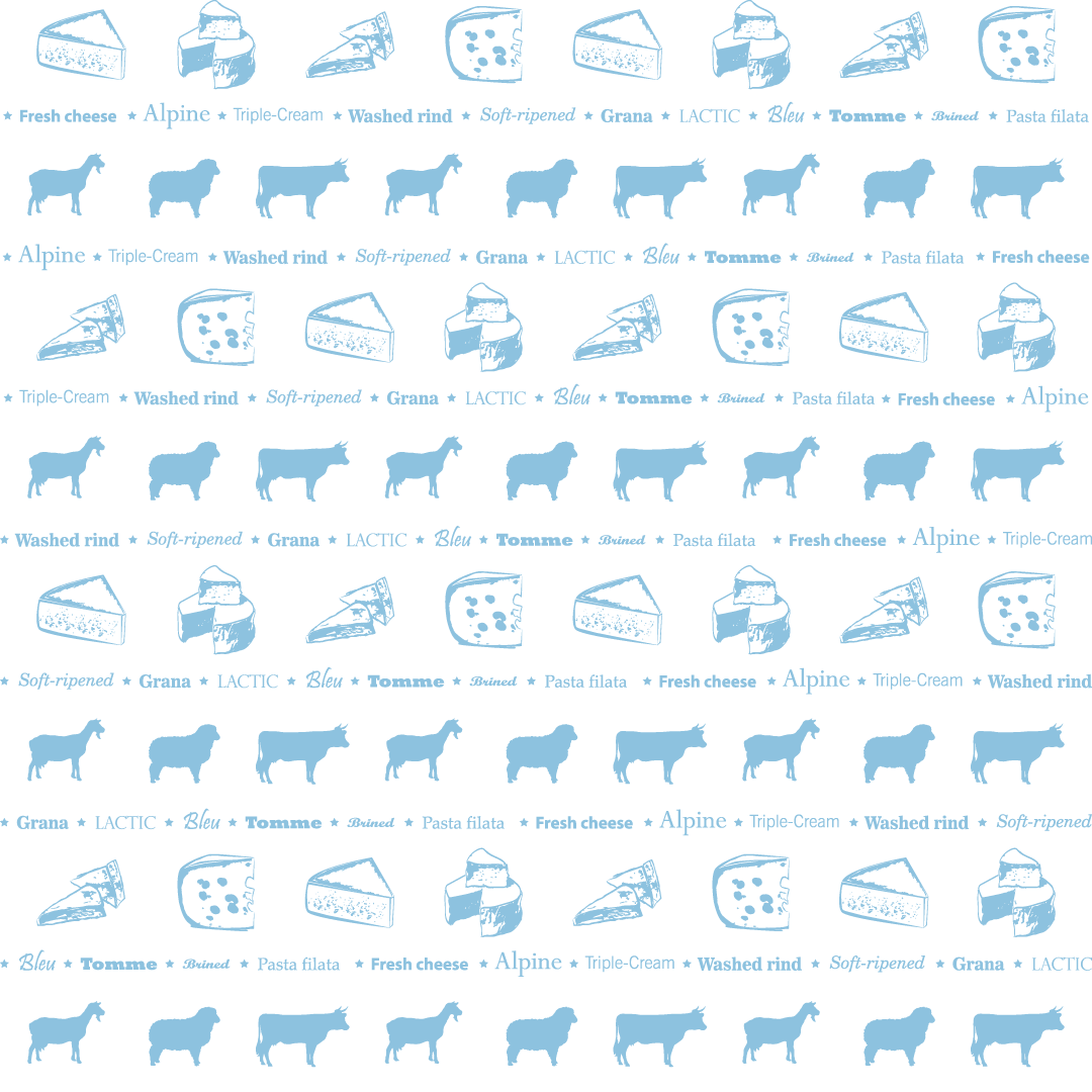 Paper Polyflex - Cheeses & animals